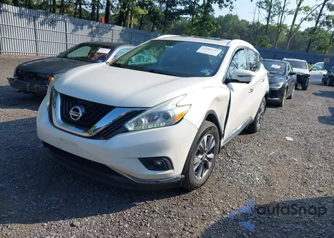 2017 Nissan Murano Platinum/S/Sl/Sv из США, поврежденный, VIN 5N1AZ2MH4HN194886